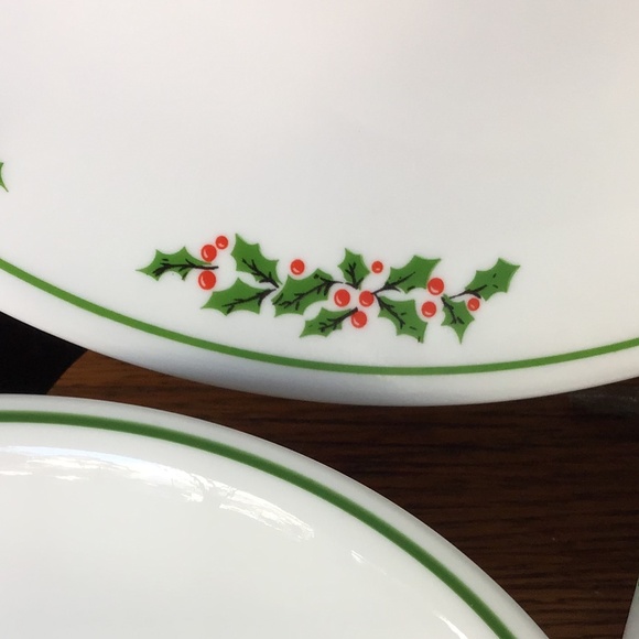 Corelle Holly Days by Corning Vintage 1985 (8) Pieces Total - Picture 9 of 11